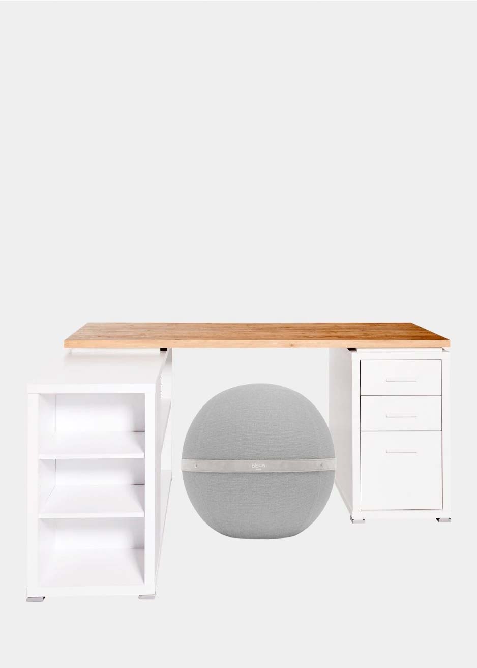 Desk Bloon von Paris Sparkombi White Ergoball &